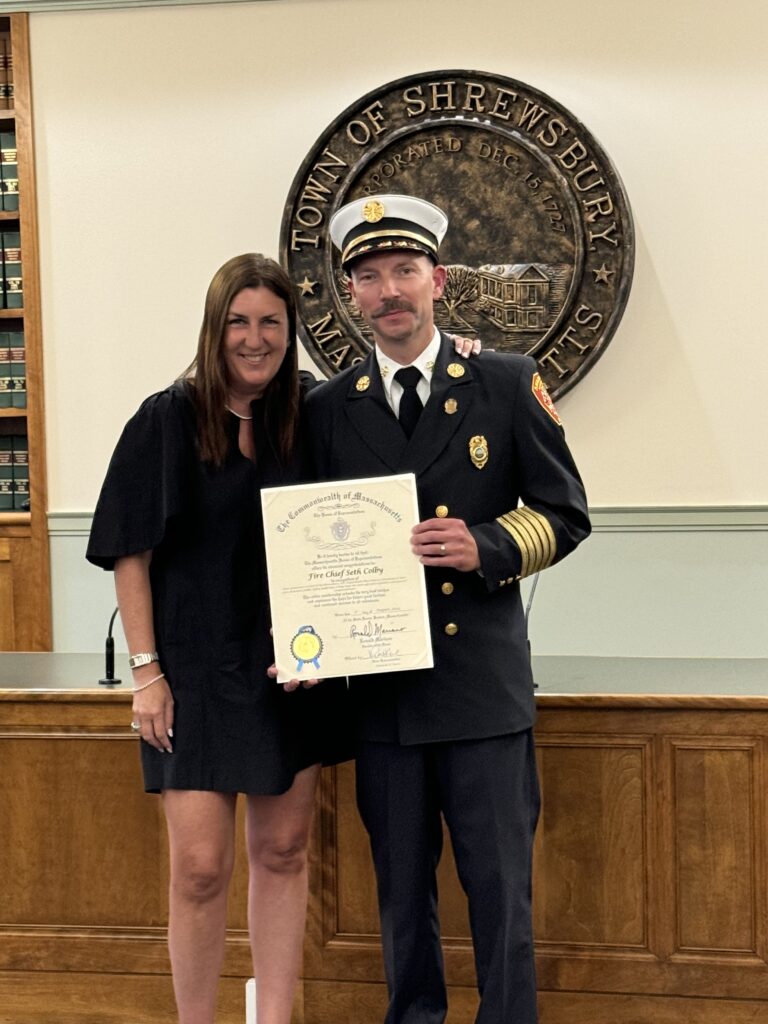 Massachusetts State Representative Hannah Kane and Firefighter - DetecTogether 